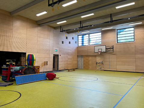 Turnhalle einer Förderschule 